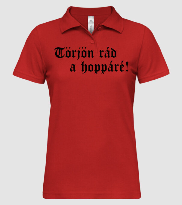  minta piros pólón