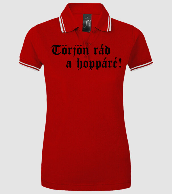  minta piros pólón